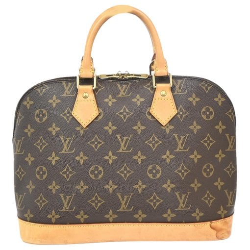Alma leather handbag