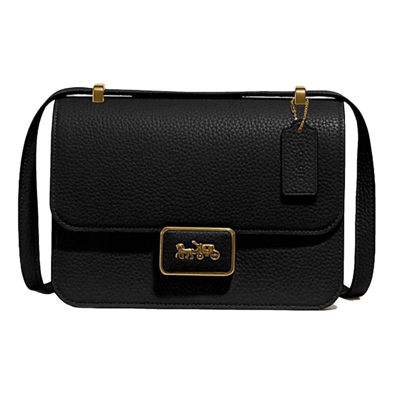 Leather crossbody bag