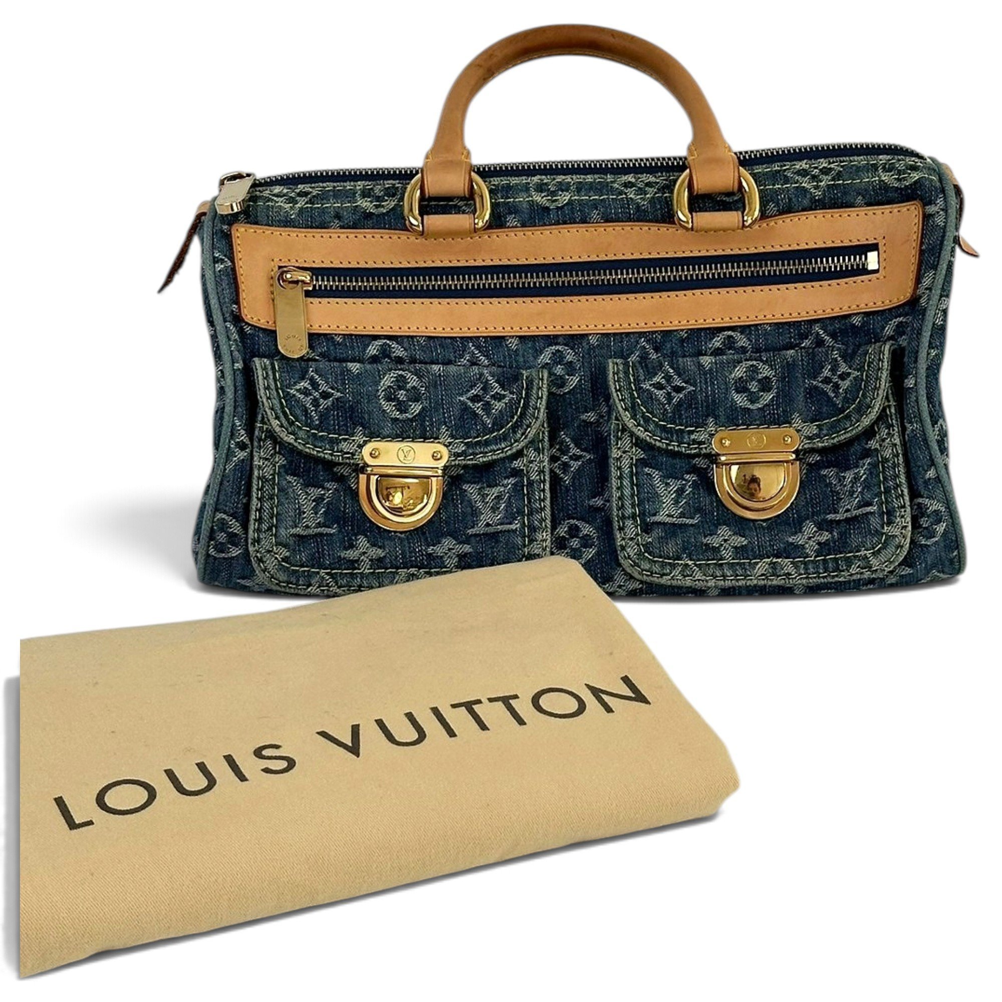 Néo speedy leather handbag