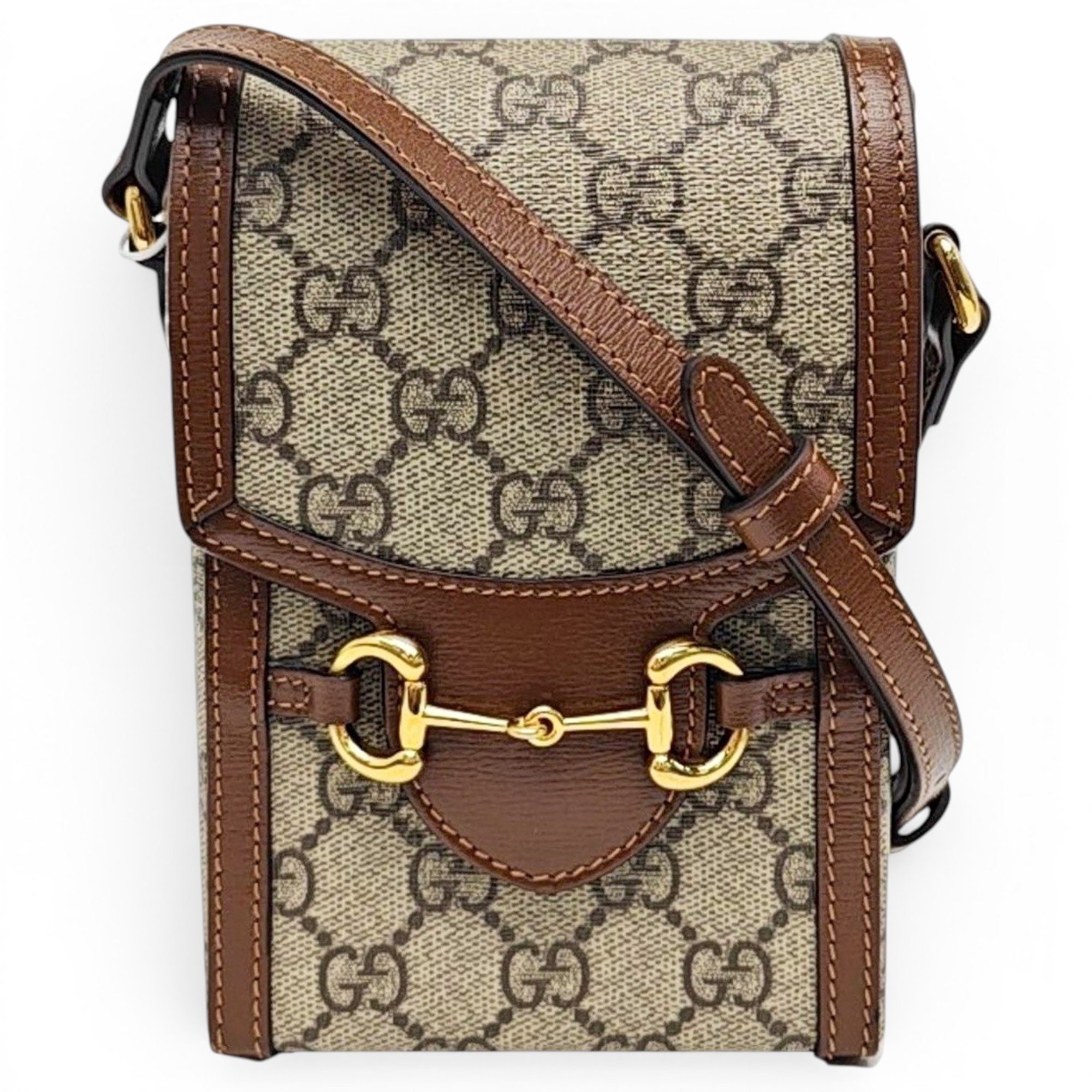 Handle Horsebit 1955 leather handbag