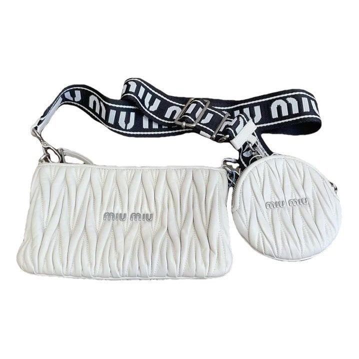 Leather crossbody bag