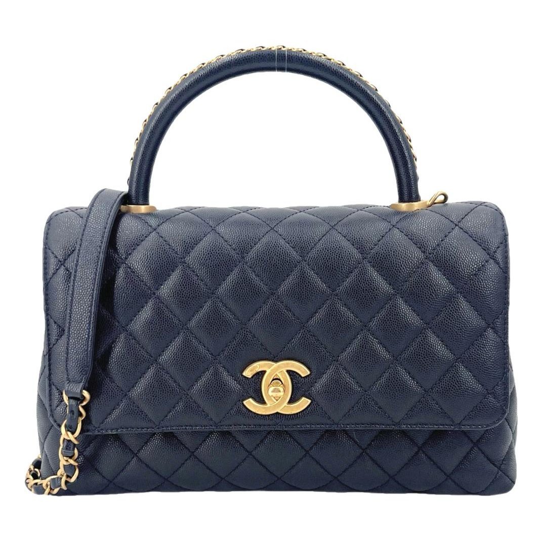 Coco Handle leather handbag
