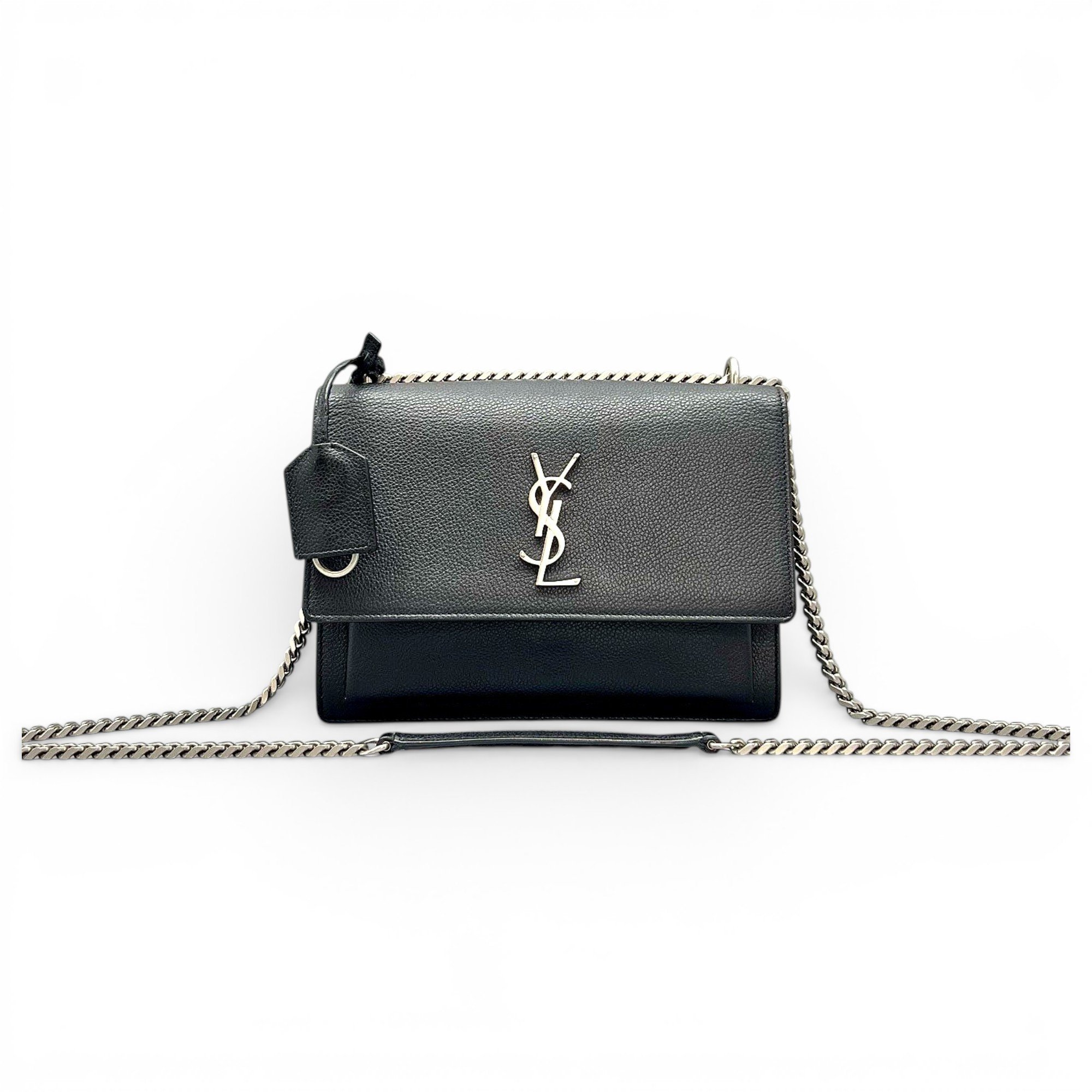 Sunset leather handbag