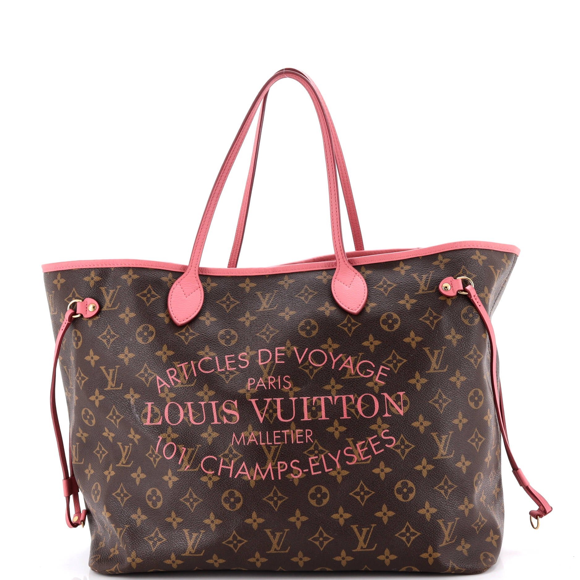 Neverfull Tote Limited Edition Ikat Monogram Canvas with Leather GM