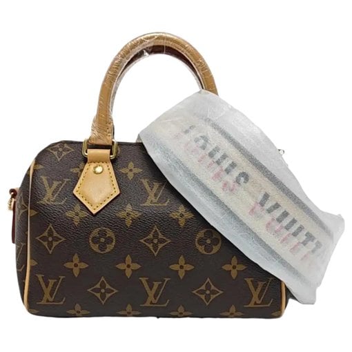 Nano Speedy / Mini HL leather handbag