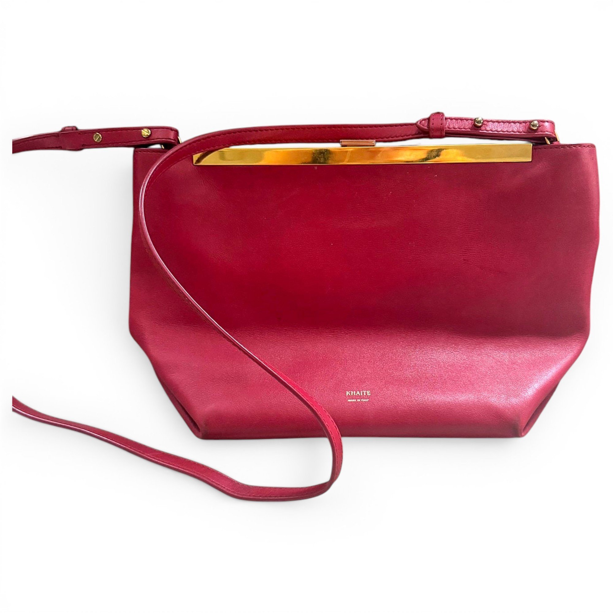 Leather crossbody bag
