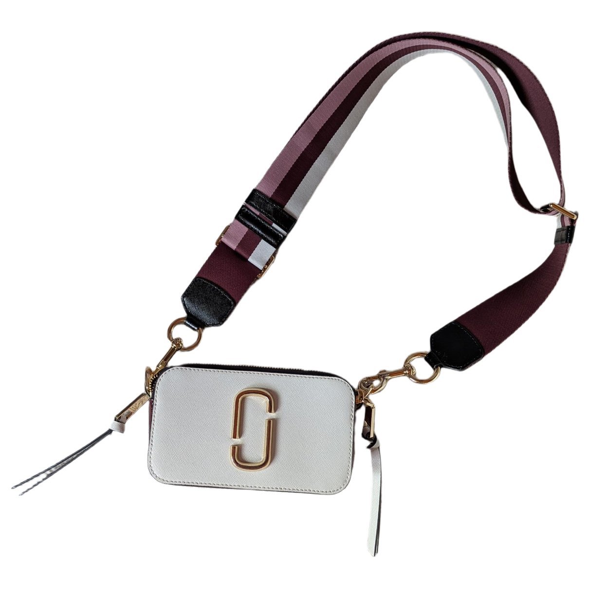Snapshot leather crossbody bag
