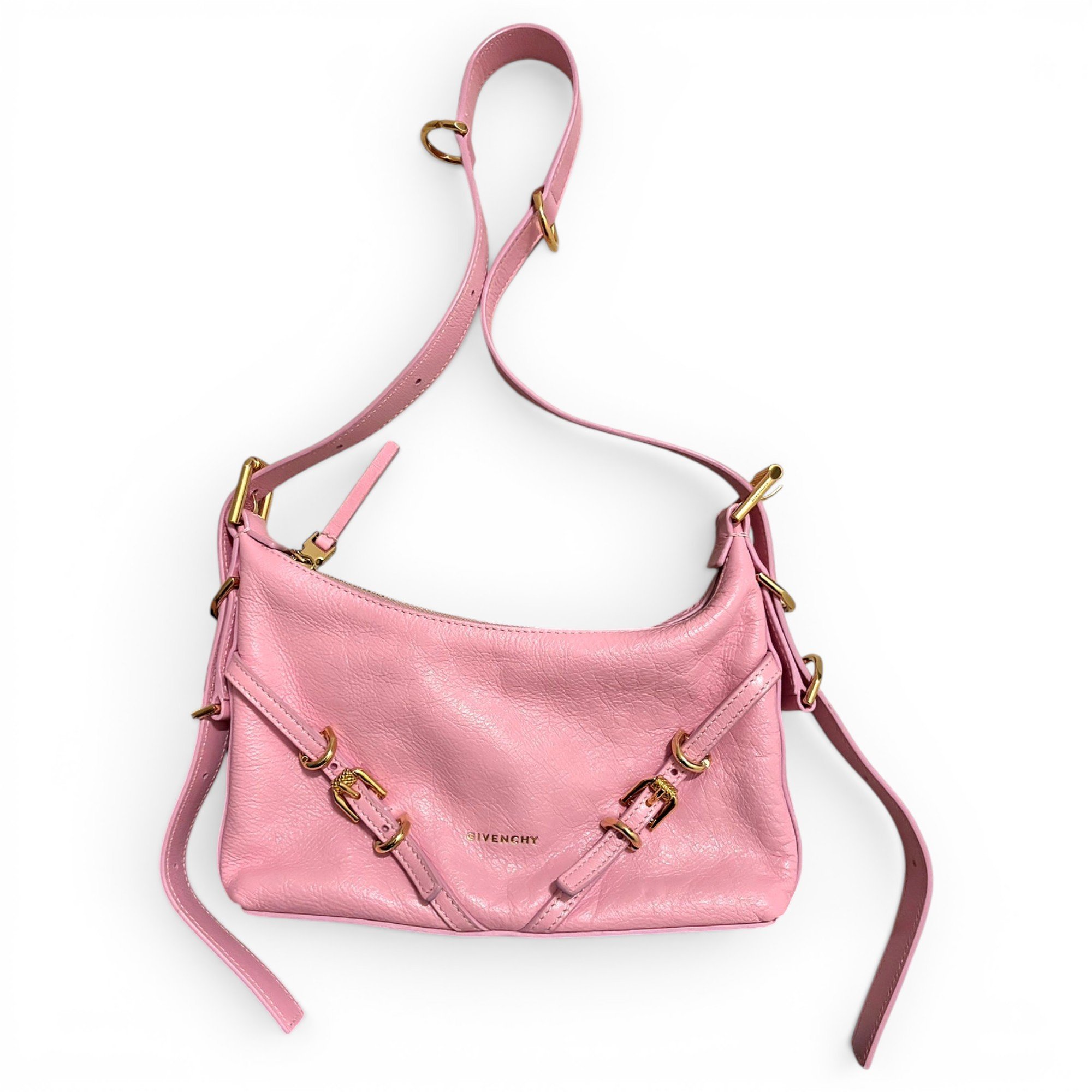 Voyou leather crossbody bag