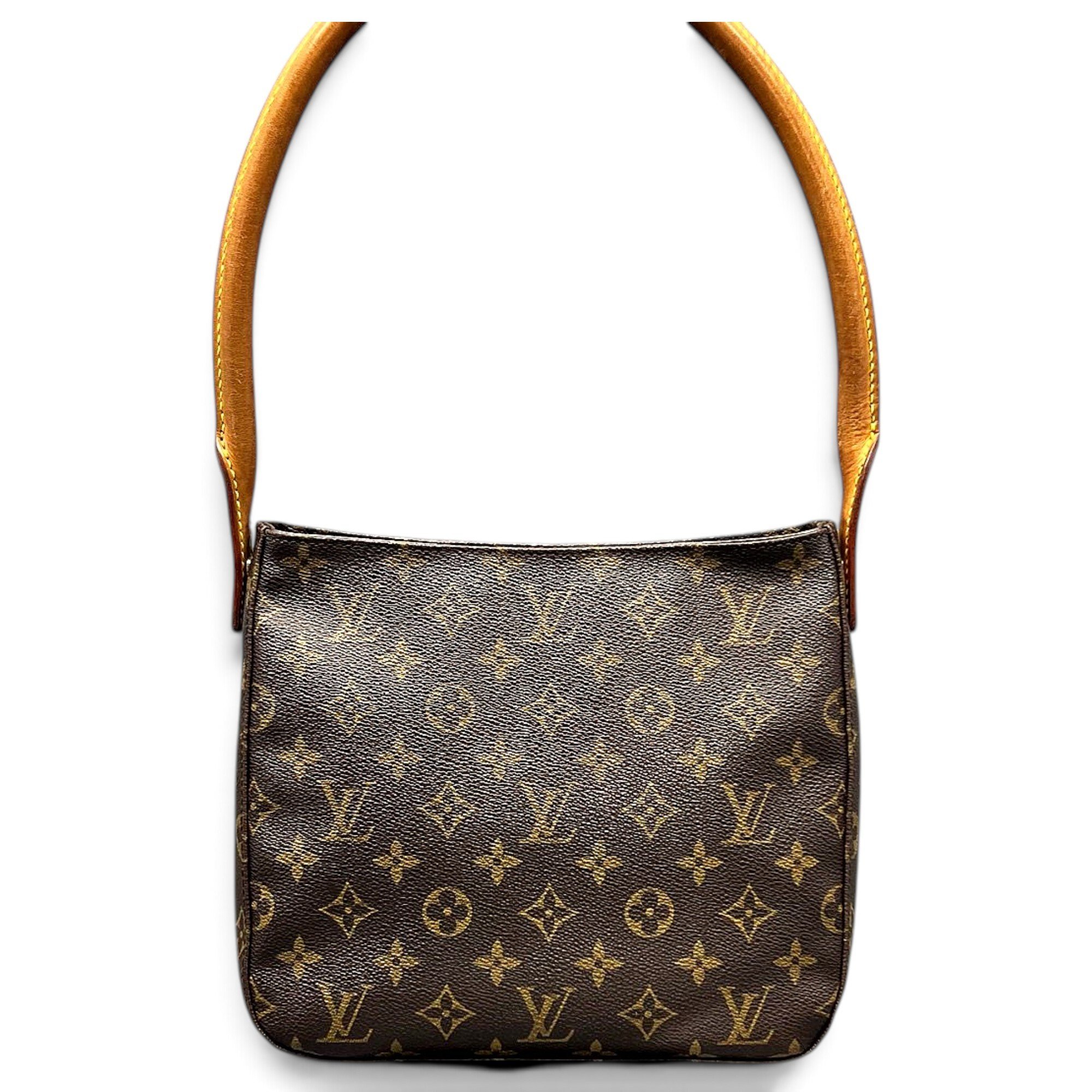 Looping cloth handbag