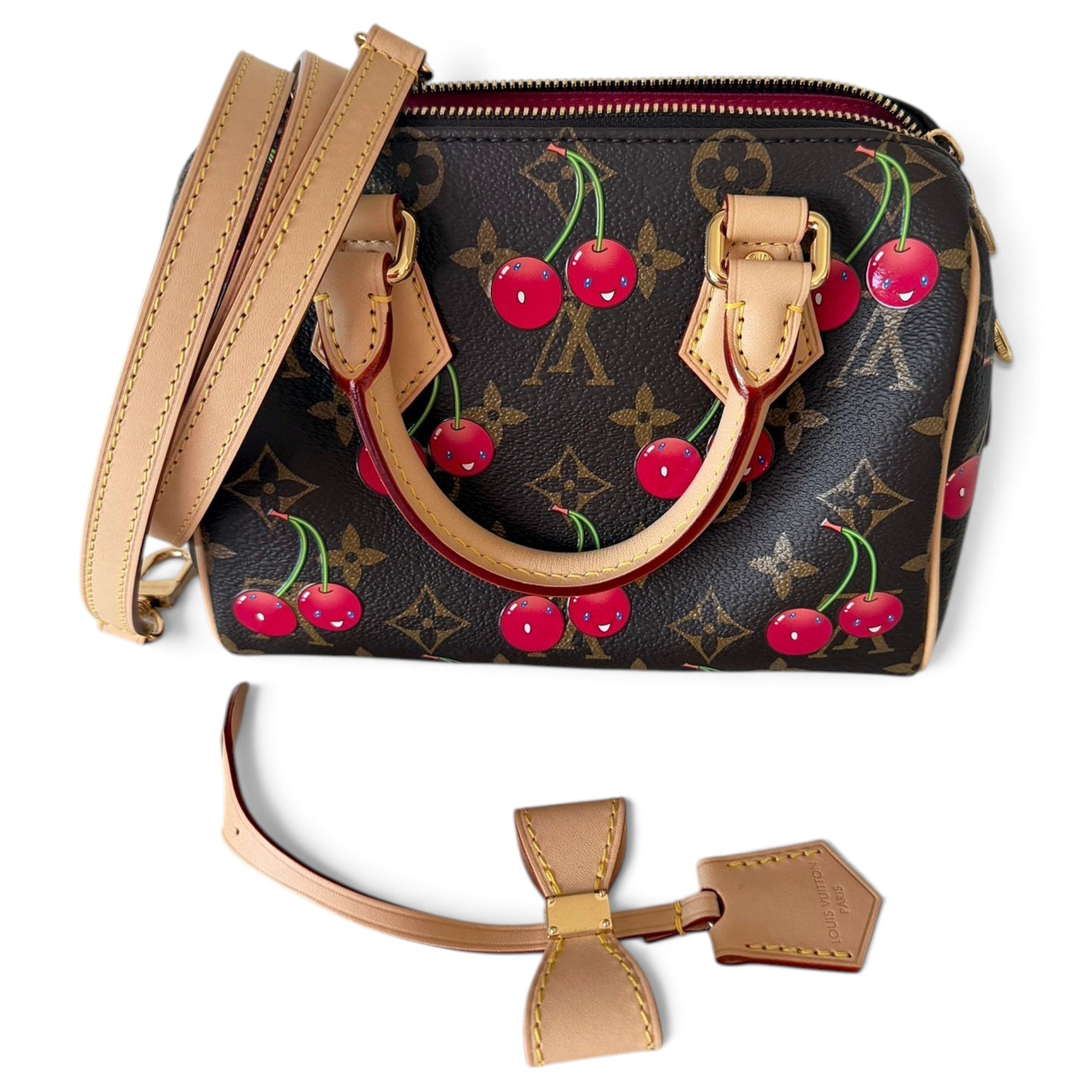 Speedy Bandoulière leather handbag