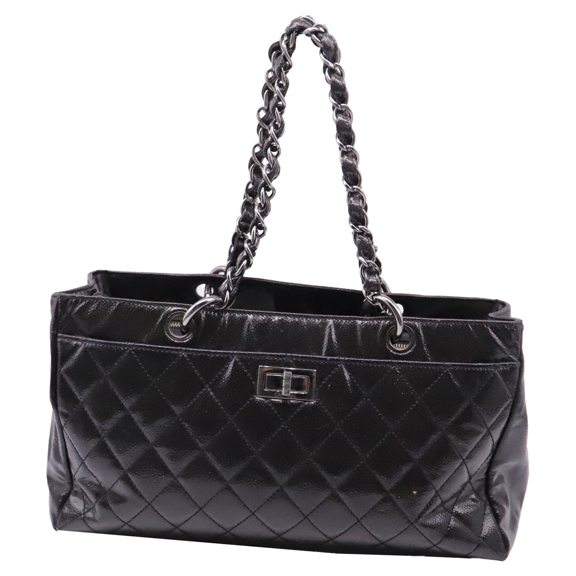Leather tote