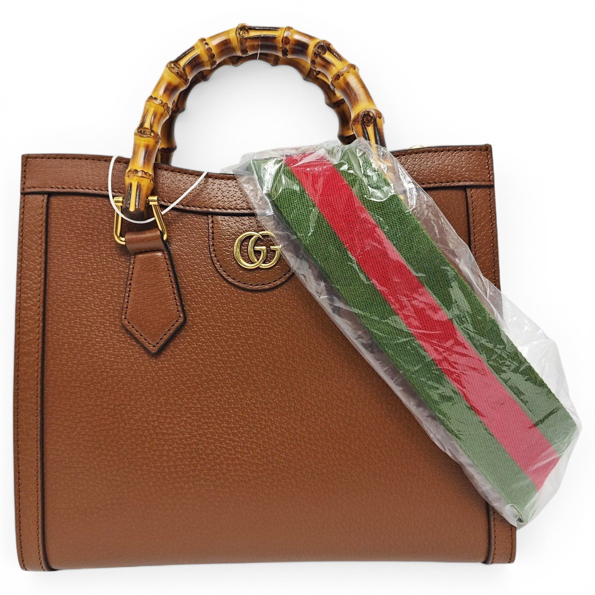 Diana Bamboo leather tote