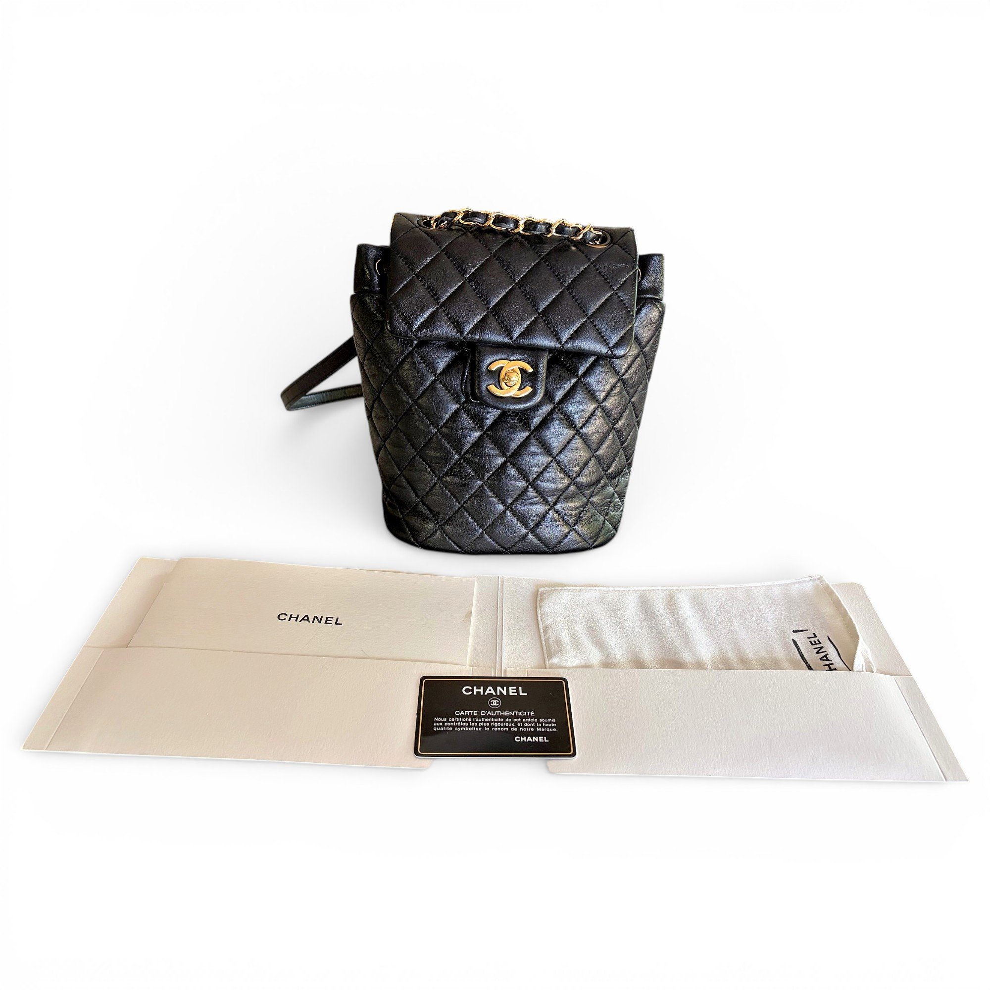 Urban Spirit leather backpack