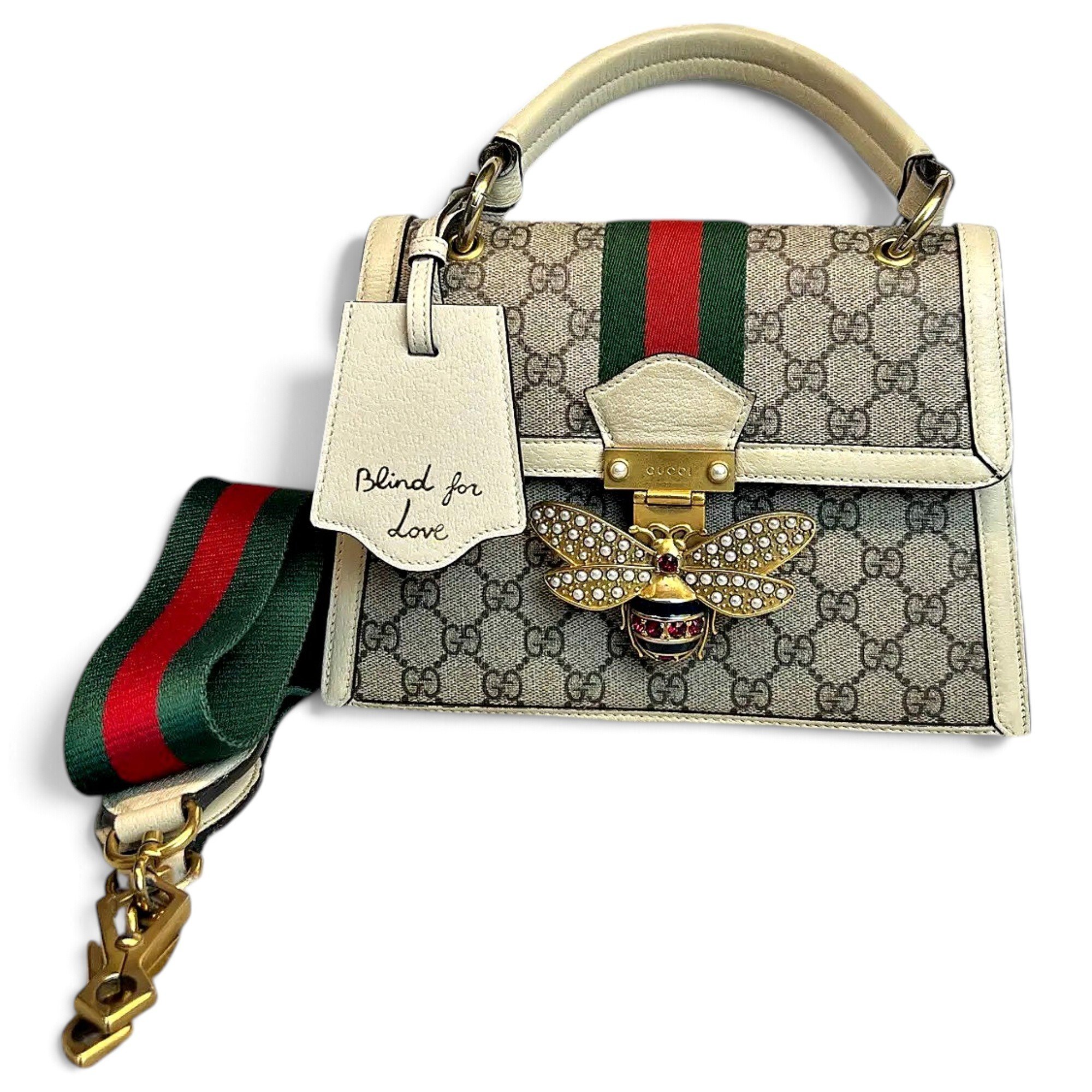Queen Margaret leather crossbody bag