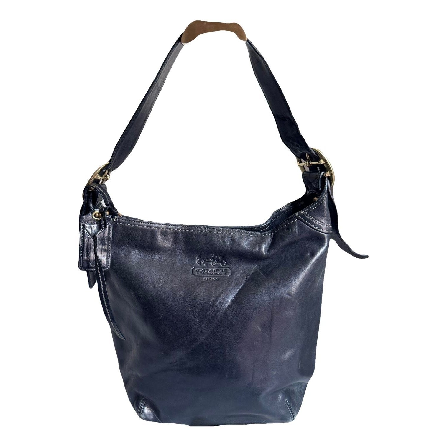 Hamilton Hobo leather handbag