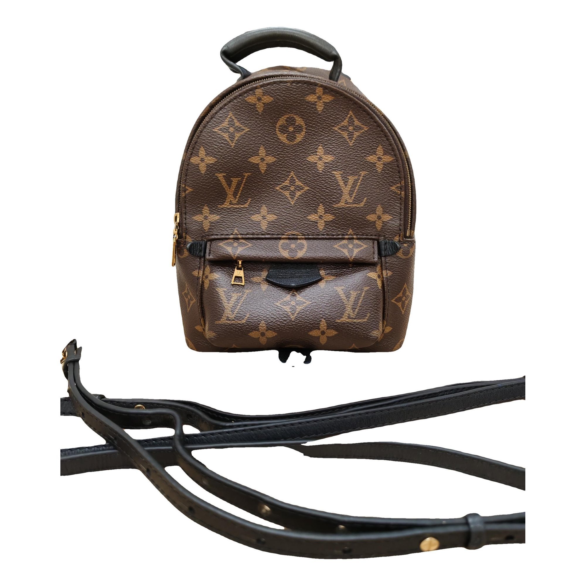 Palm Springs leather backpack