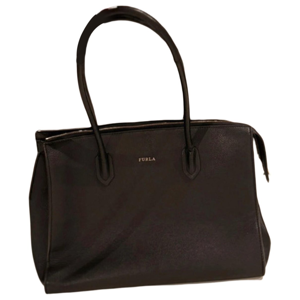 Leather tote
