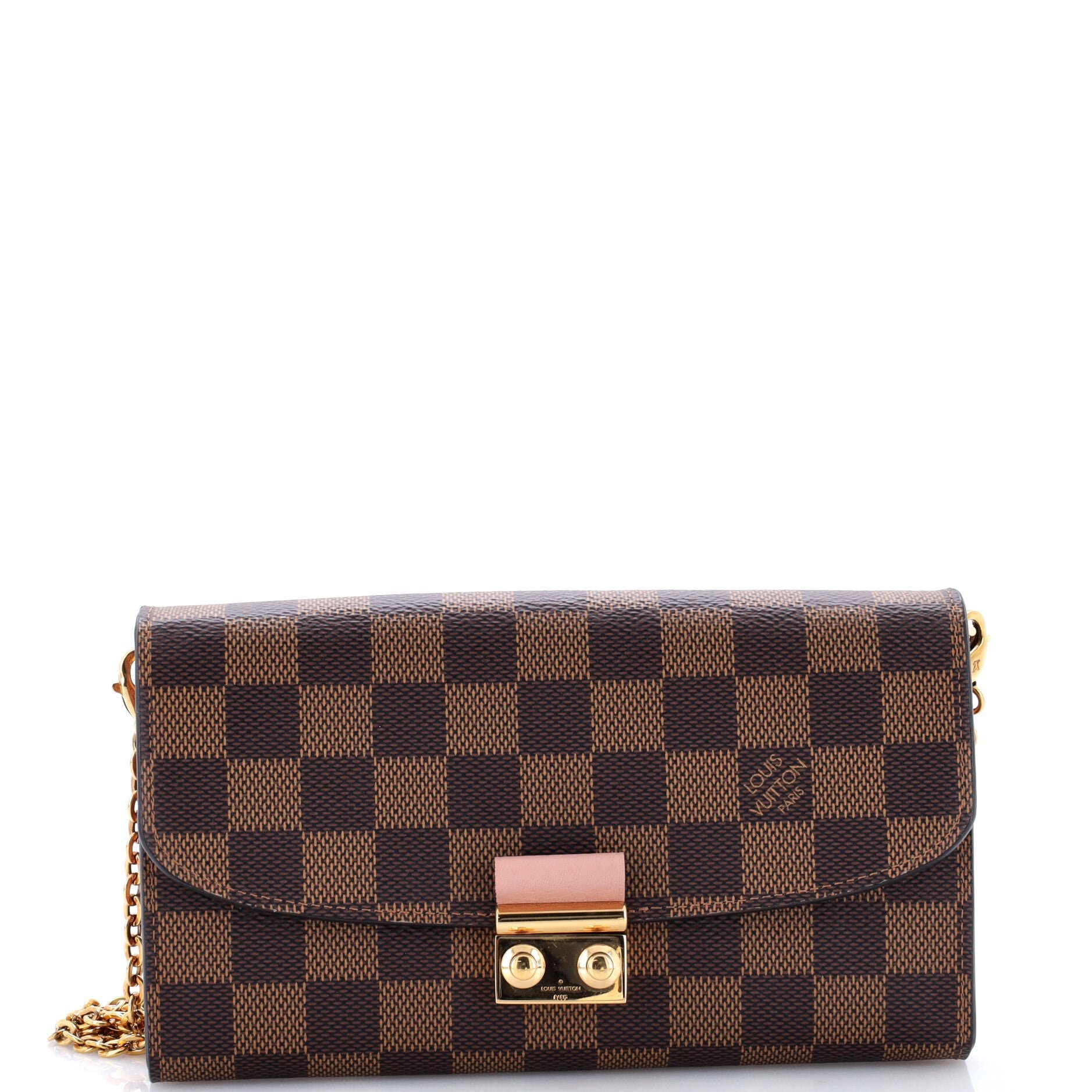 Croisette Chain Wallet Damier