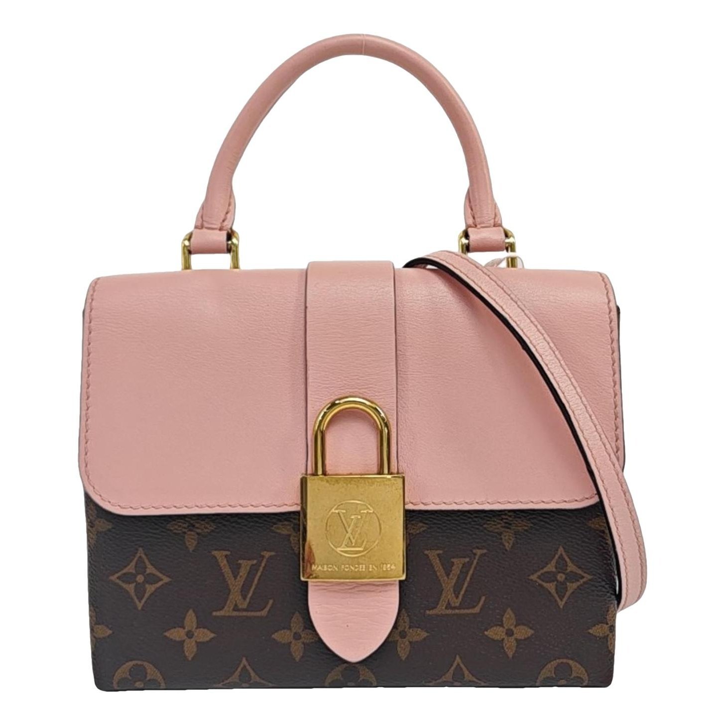 Locky BB leather handbag