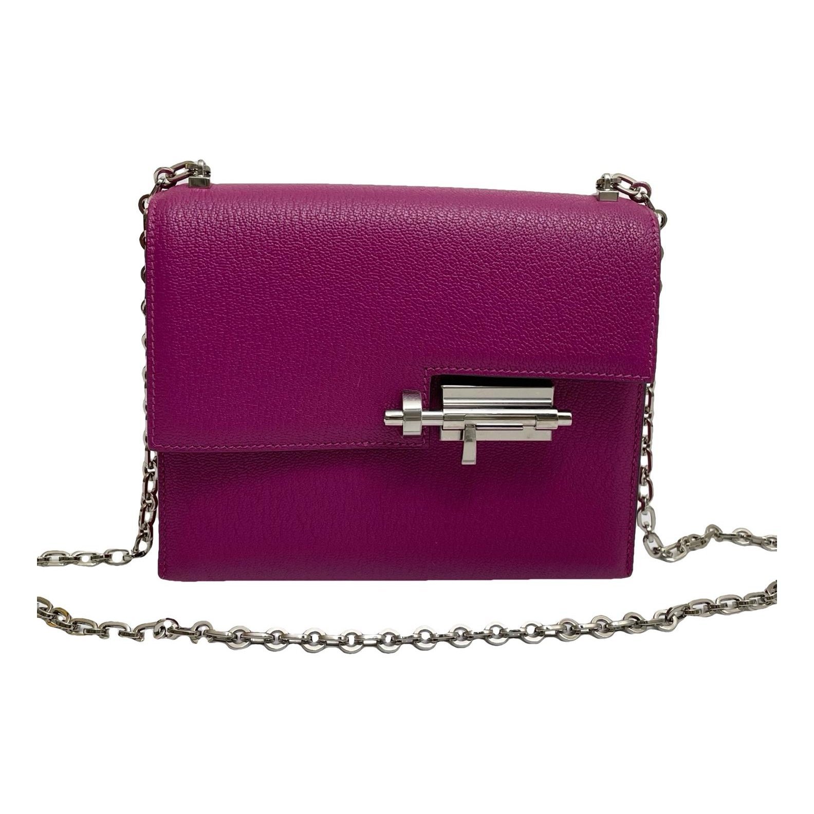 Verrou Mini leather handbag