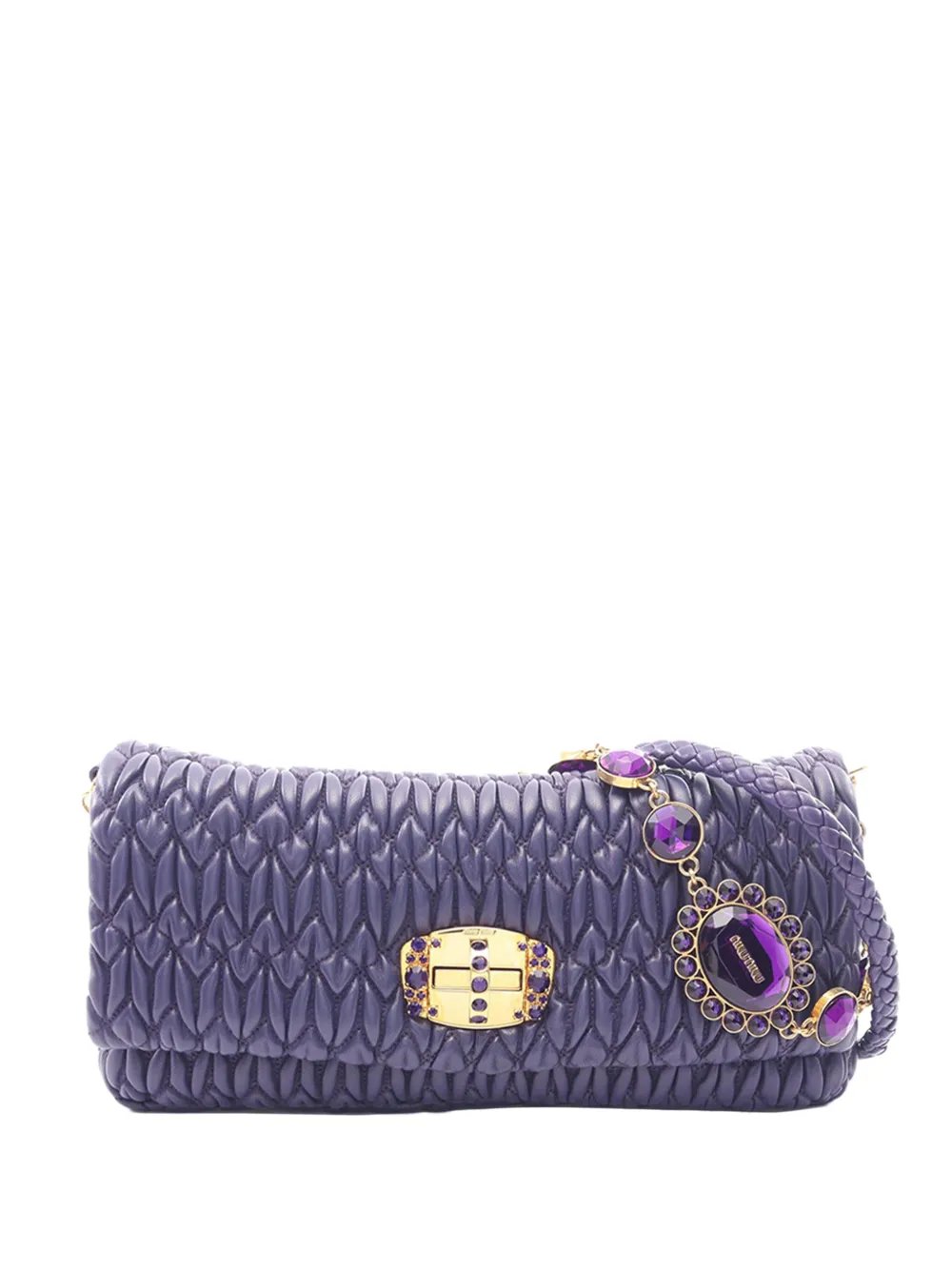 Miu Miu 2010-2026 Matelasse shoulder bag