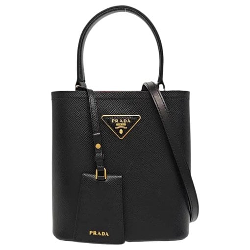 Panier leather handbag