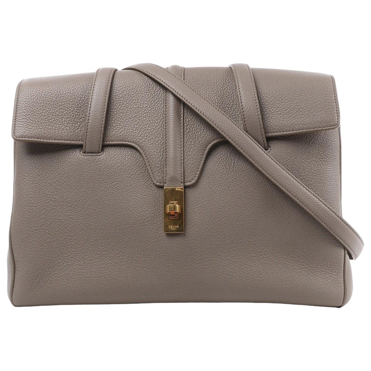 Sac 16 leather handbag