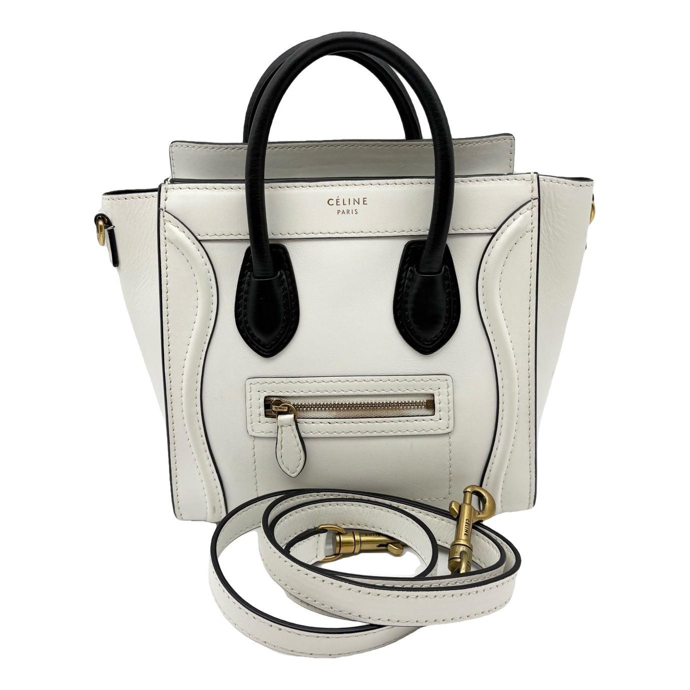 Luggage leather handbag