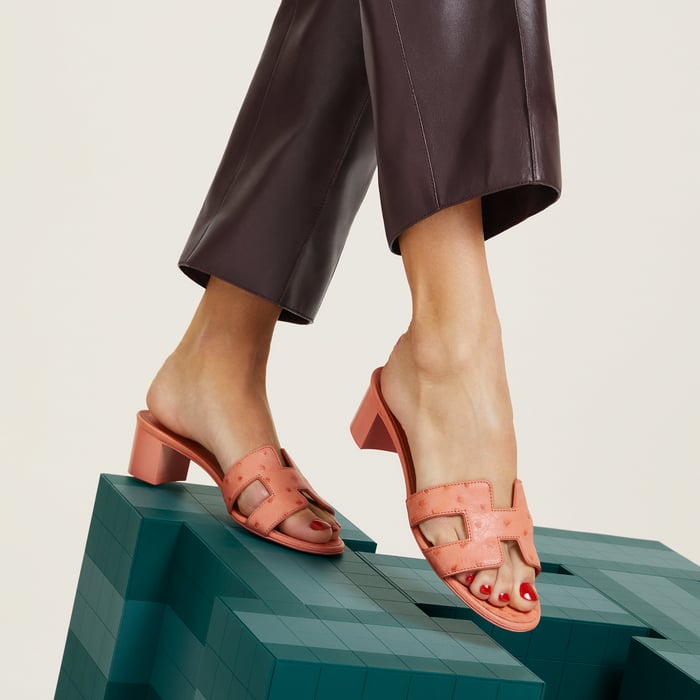Orange Nacarat Oasis Sandal