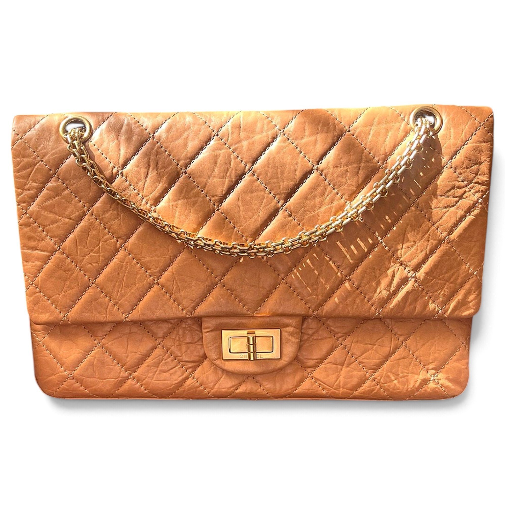 2.55 leather handbag