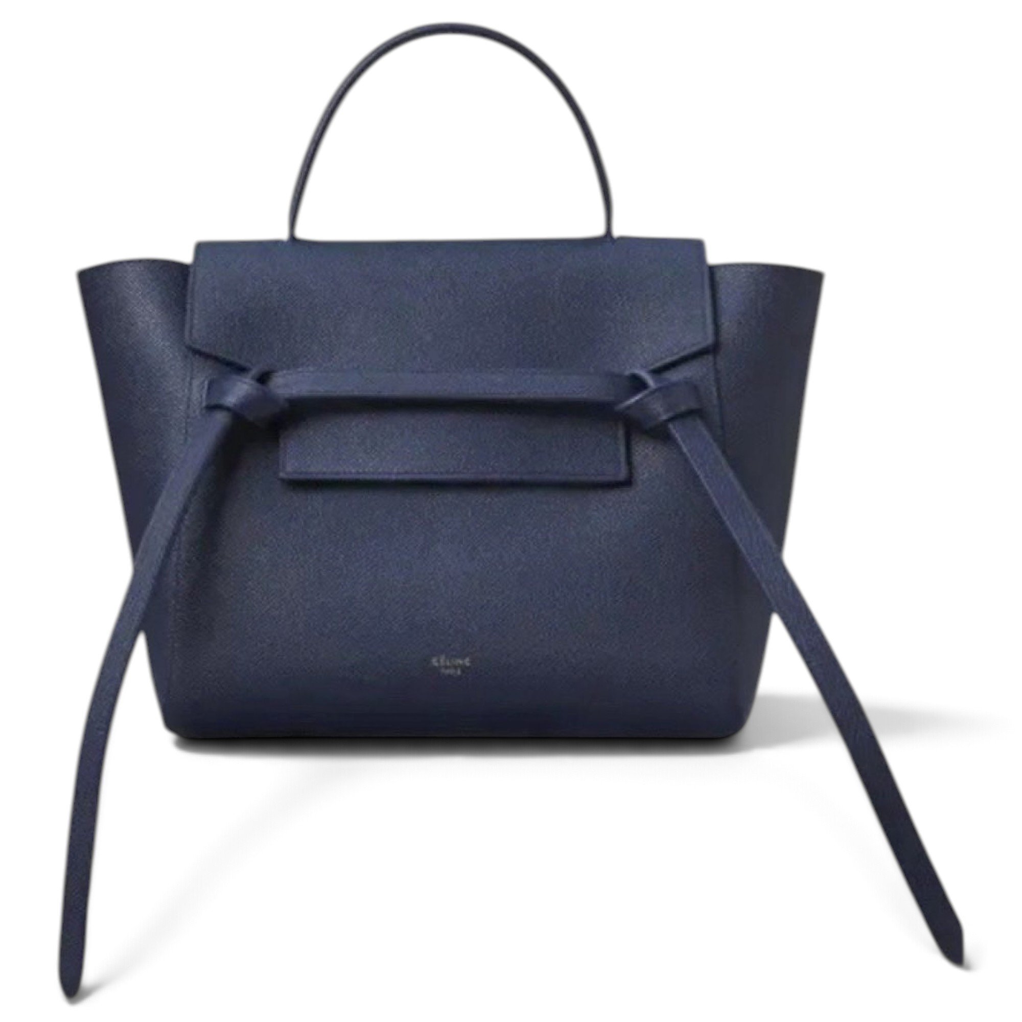 Belt leather handbag