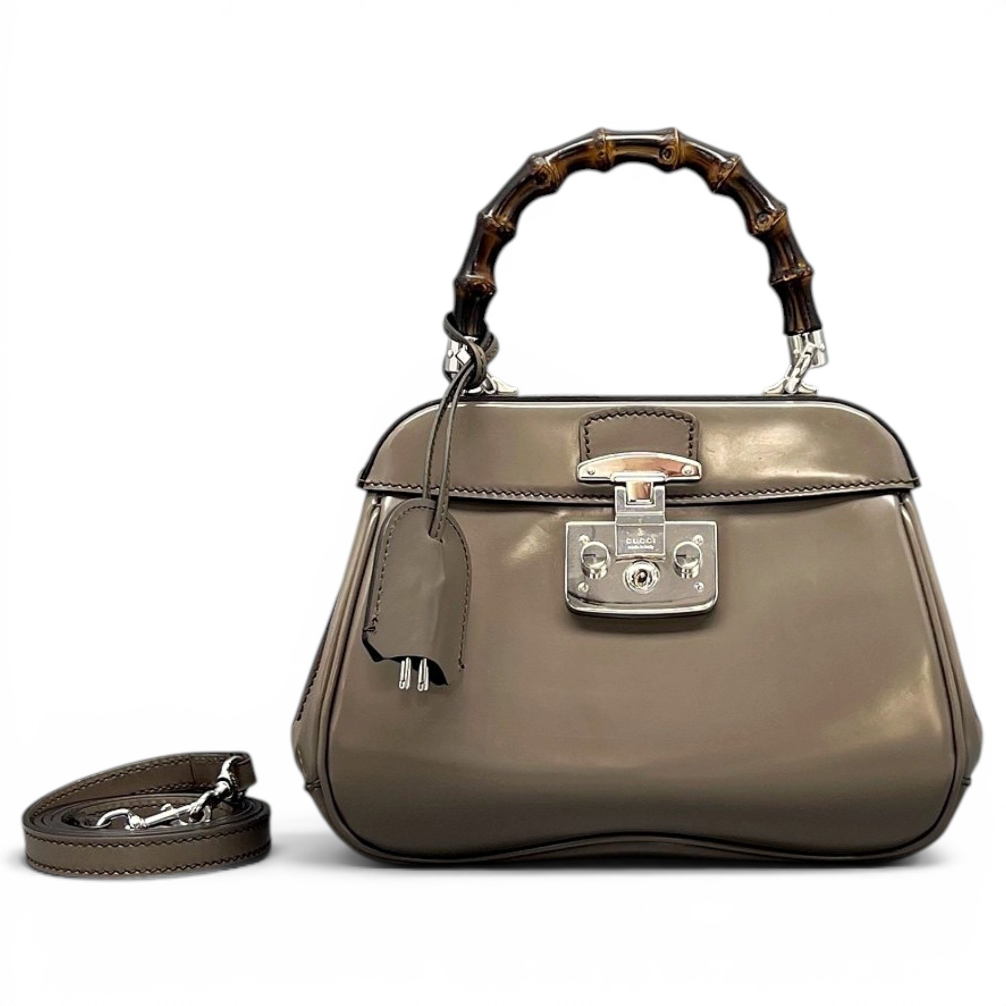 Lady Lock leather handbag