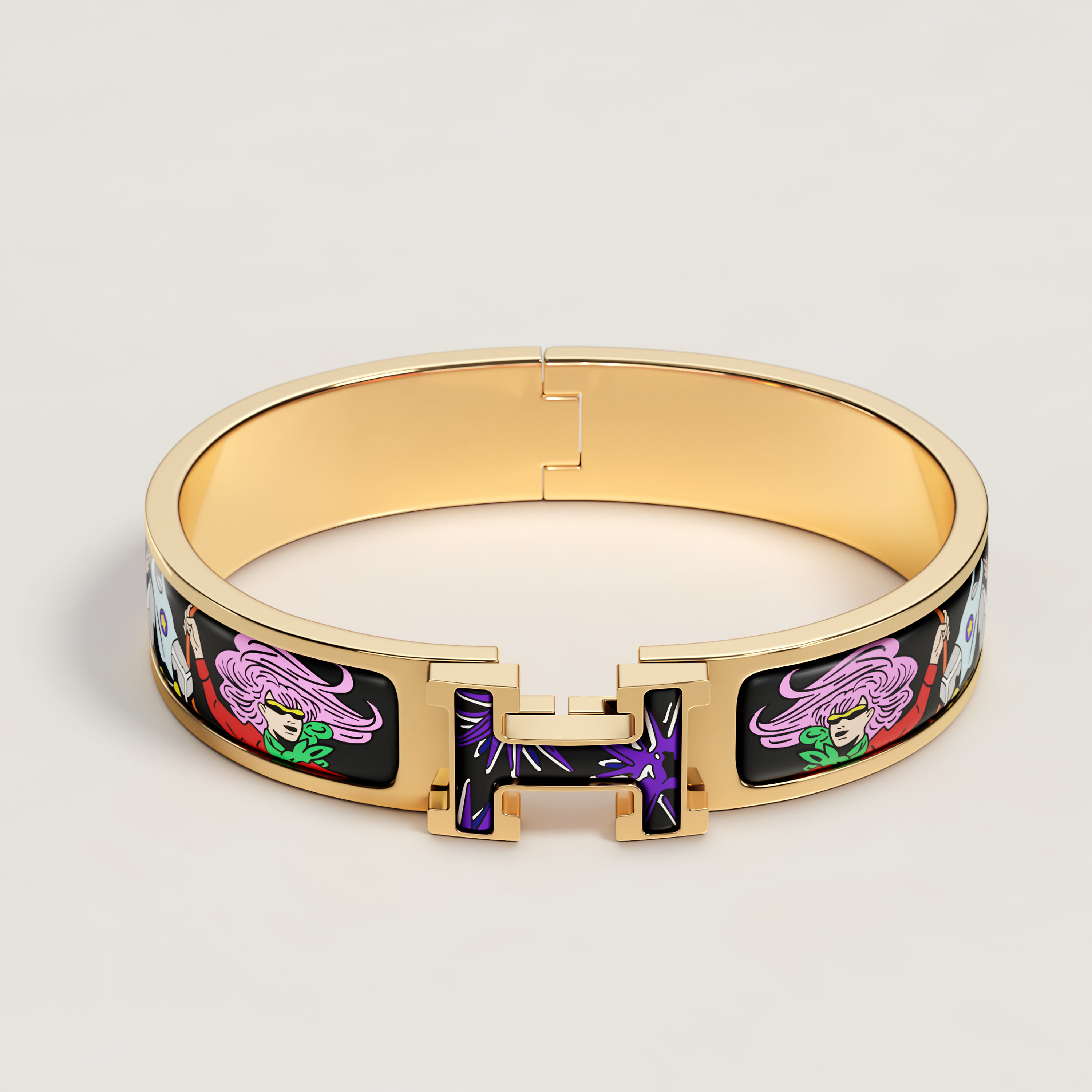 Clic H Les Mustangs II bracelet
