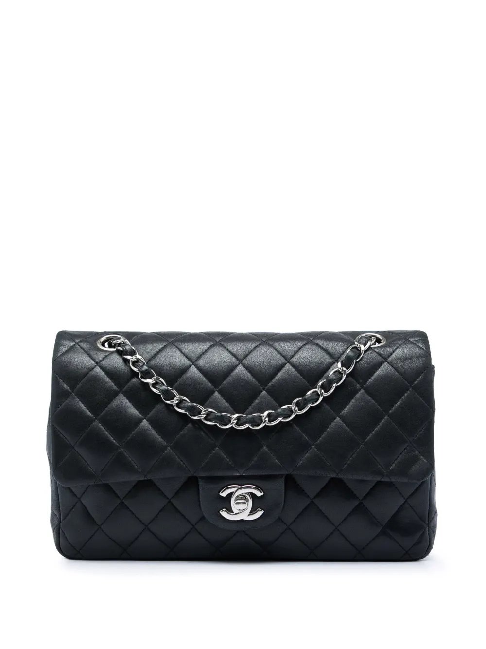 2009-2010 Medium Classic Lambskin Double Flap shoulder bag