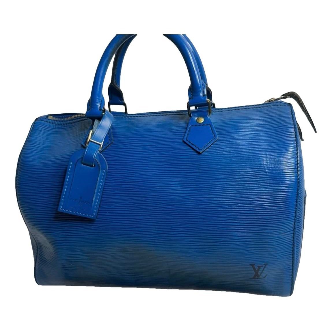 Speedy leather handbag