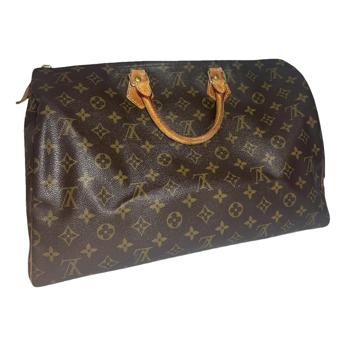 Speedy leather handbag
