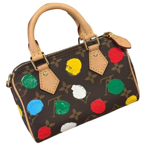 Nano Speedy / Mini HL leather handbag