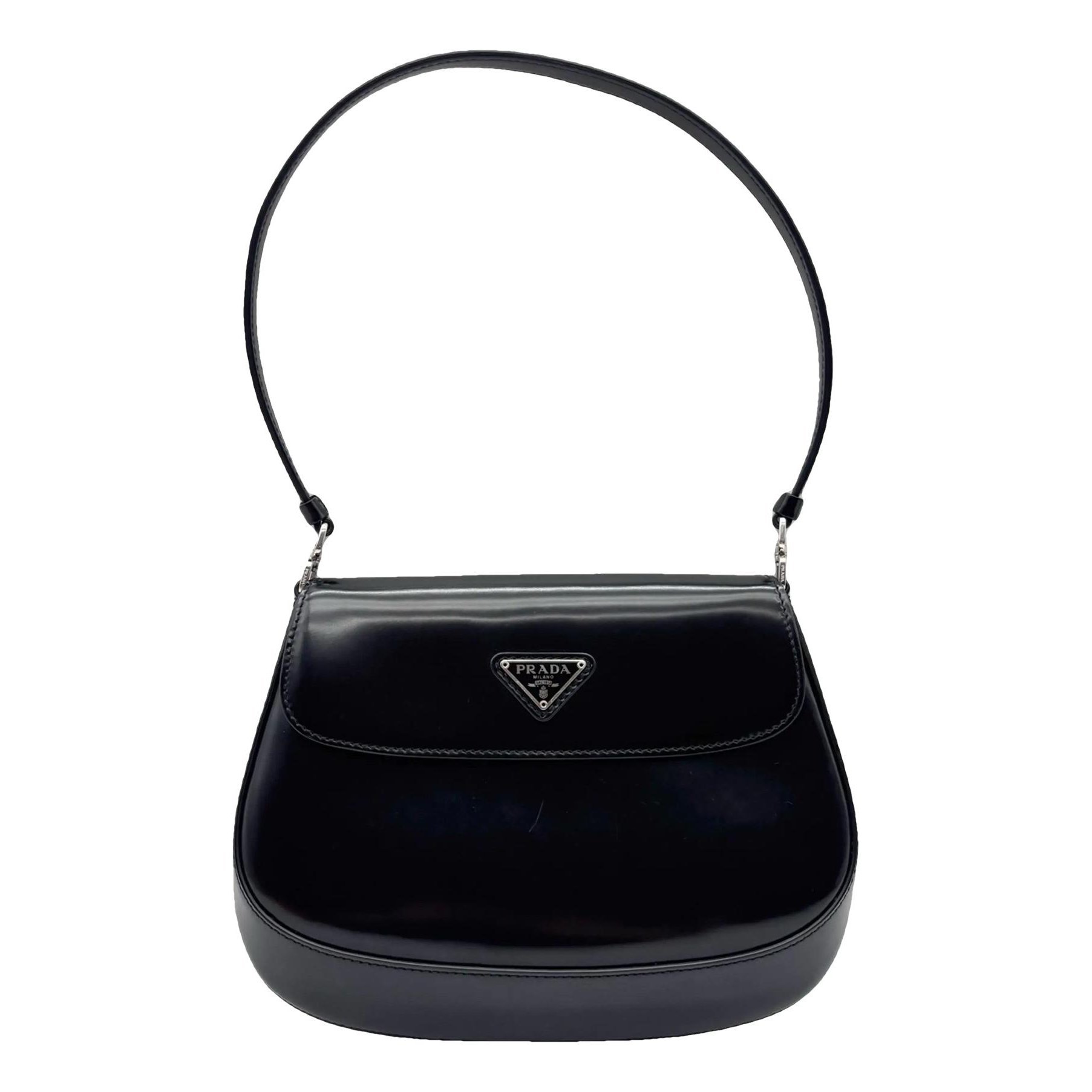 Cleo Flap leather handbag
