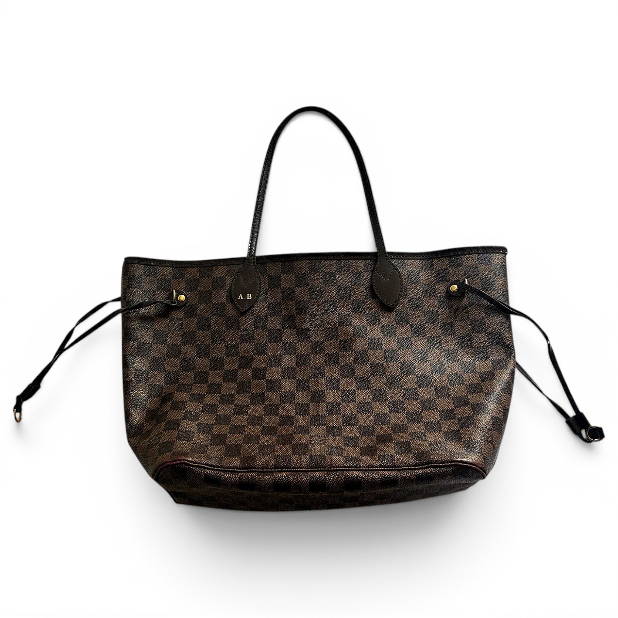Neverfull leather tote
