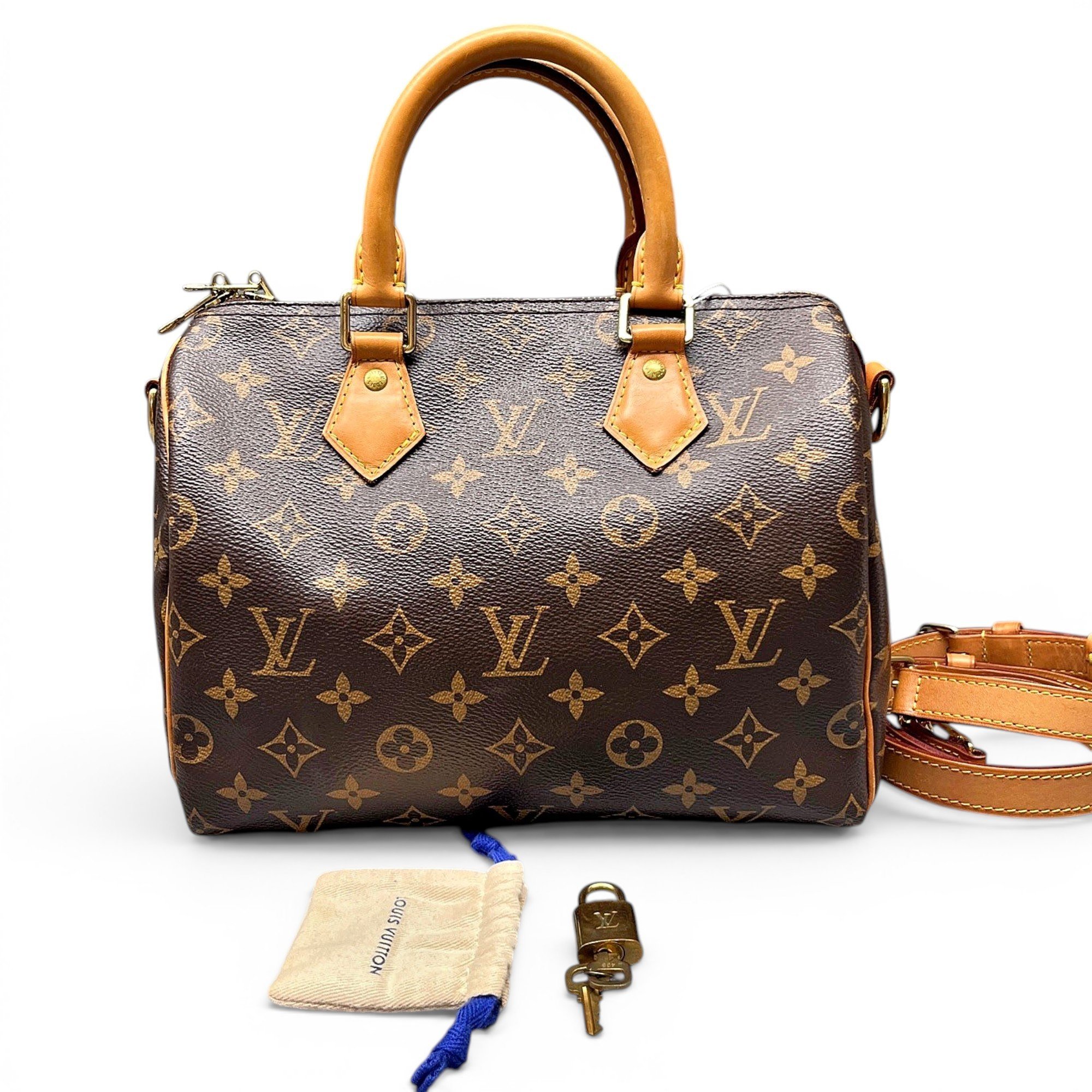 Speedy Bandoulière leather handbag