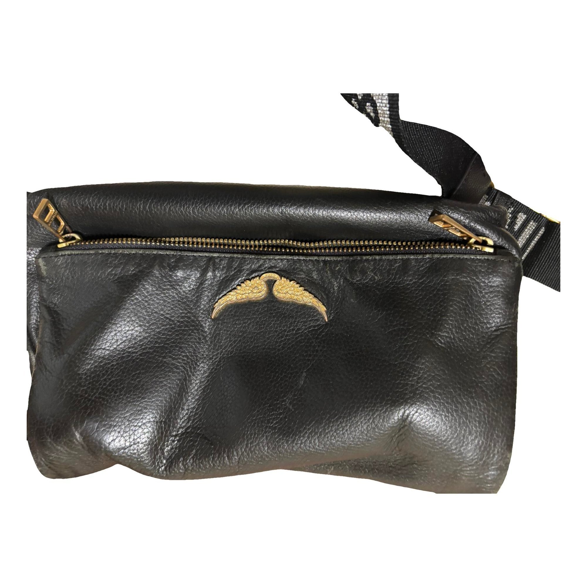 Leather crossbody bag
