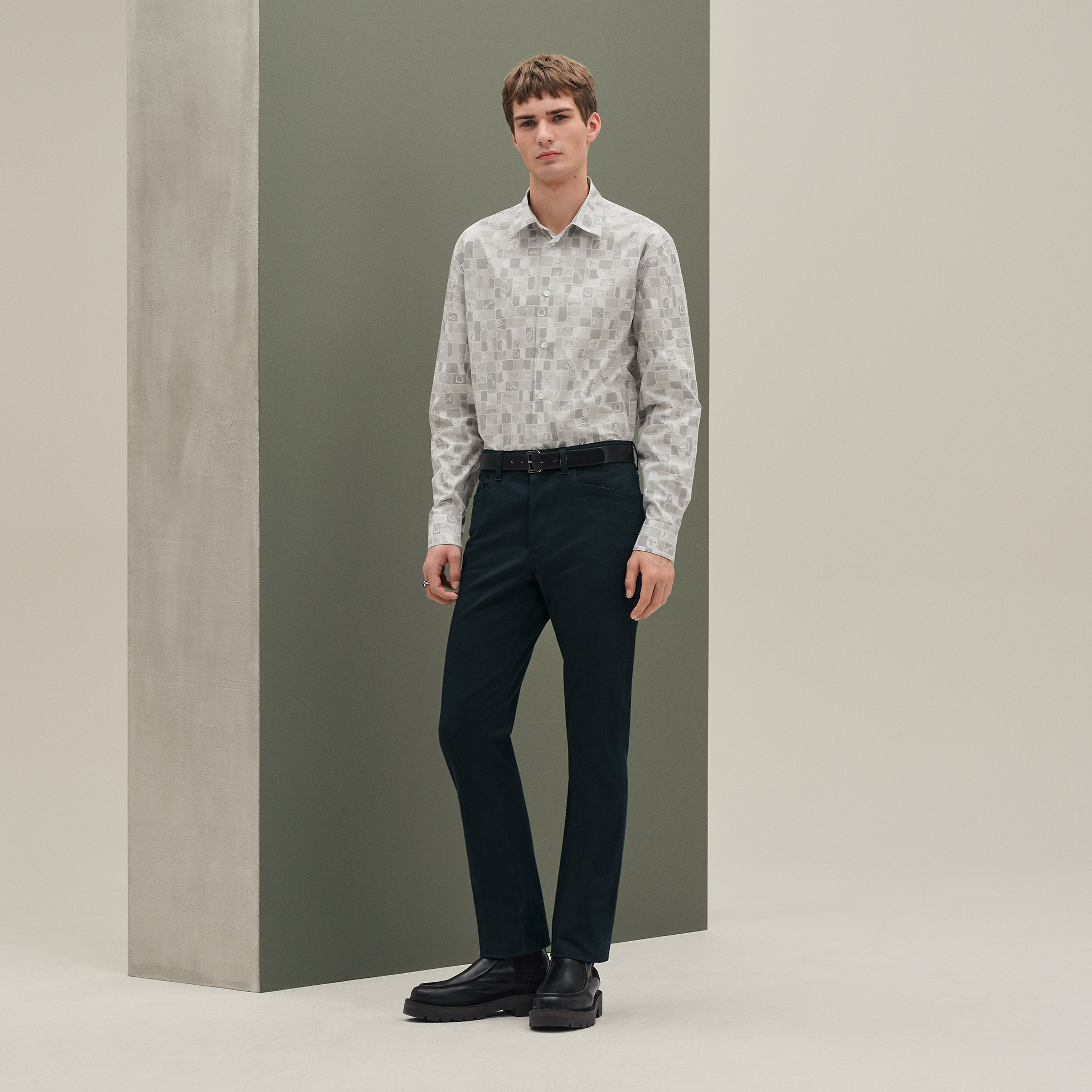 Straight cut jeans