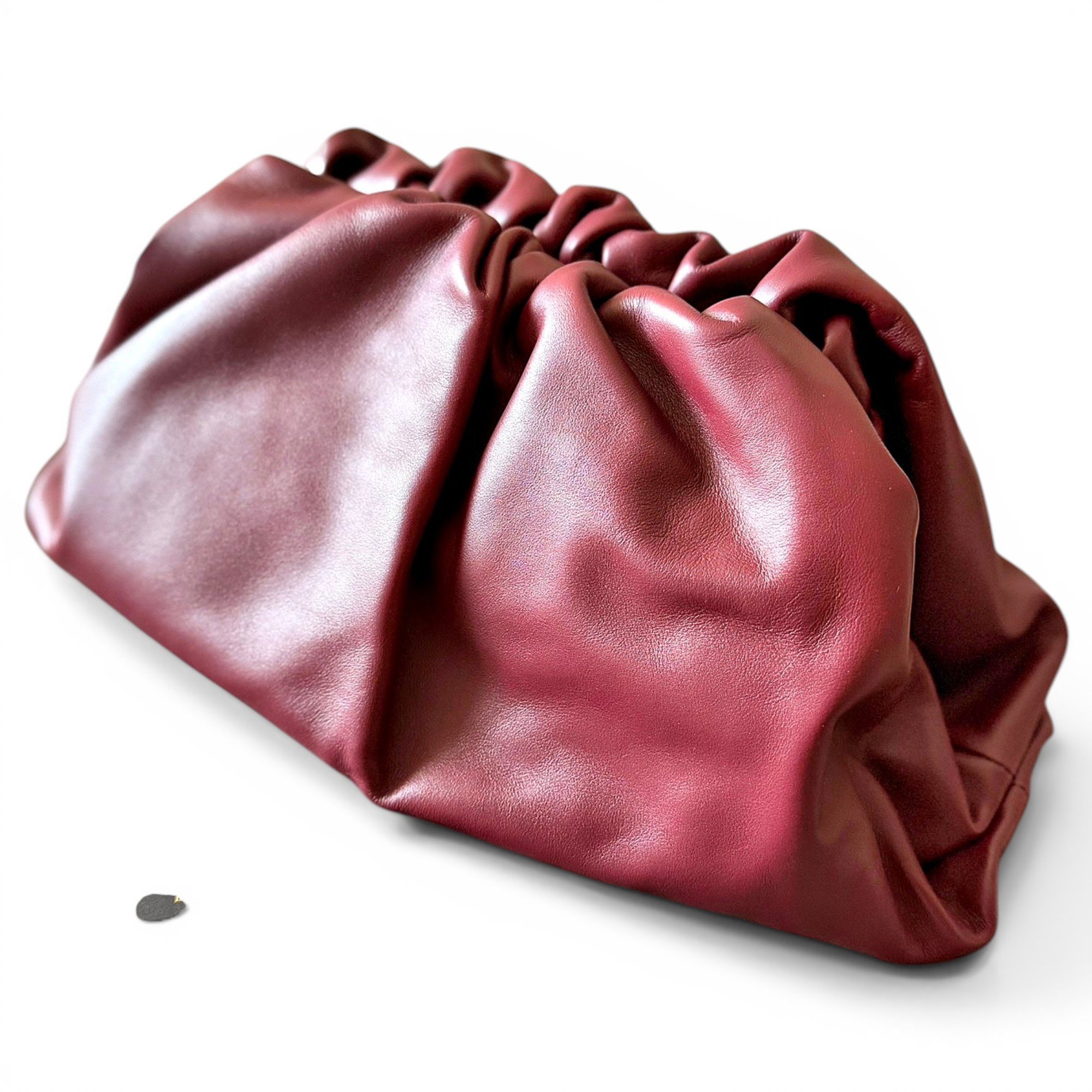 Pouch leather satchel