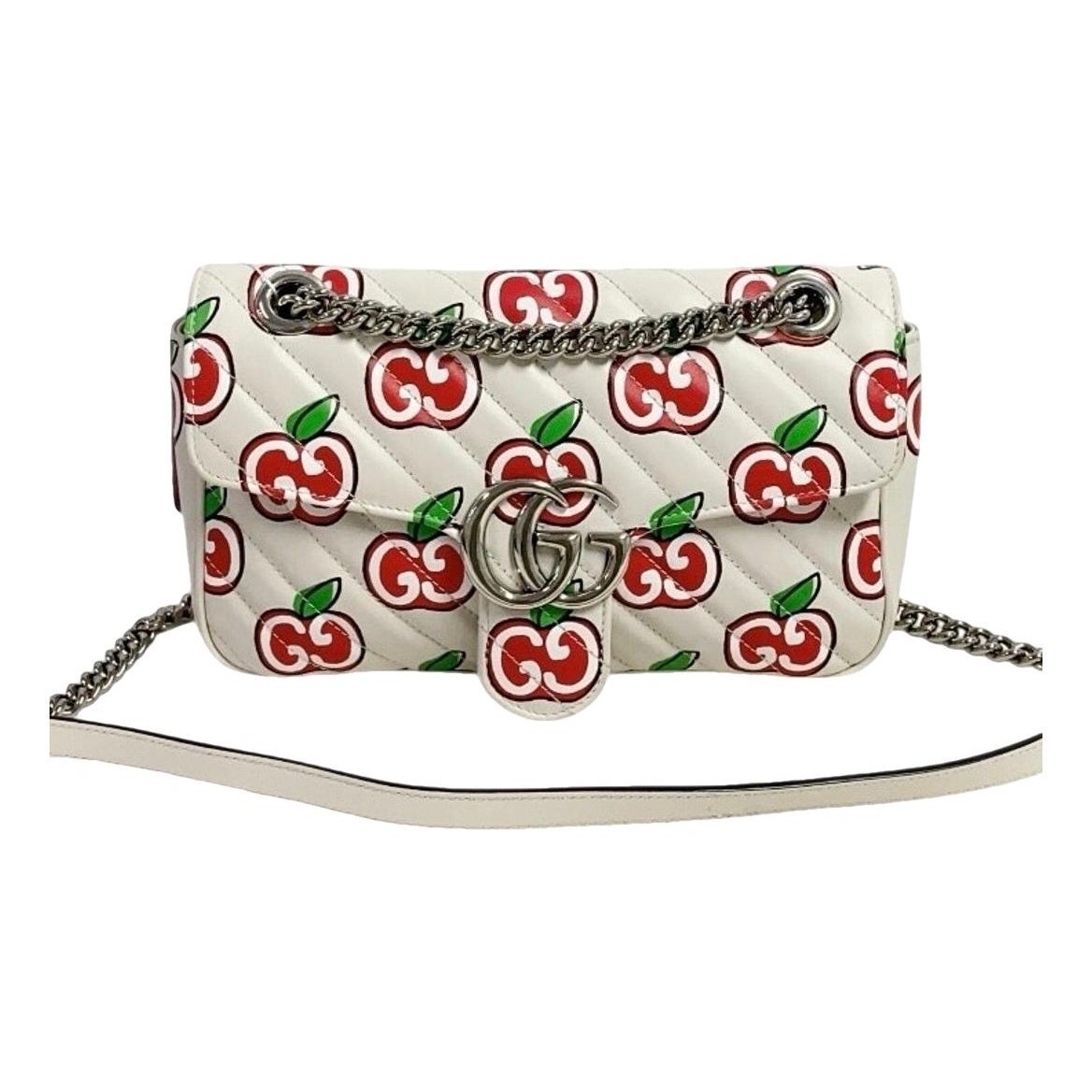 GG Marmont Chain Matelasse leather handbag