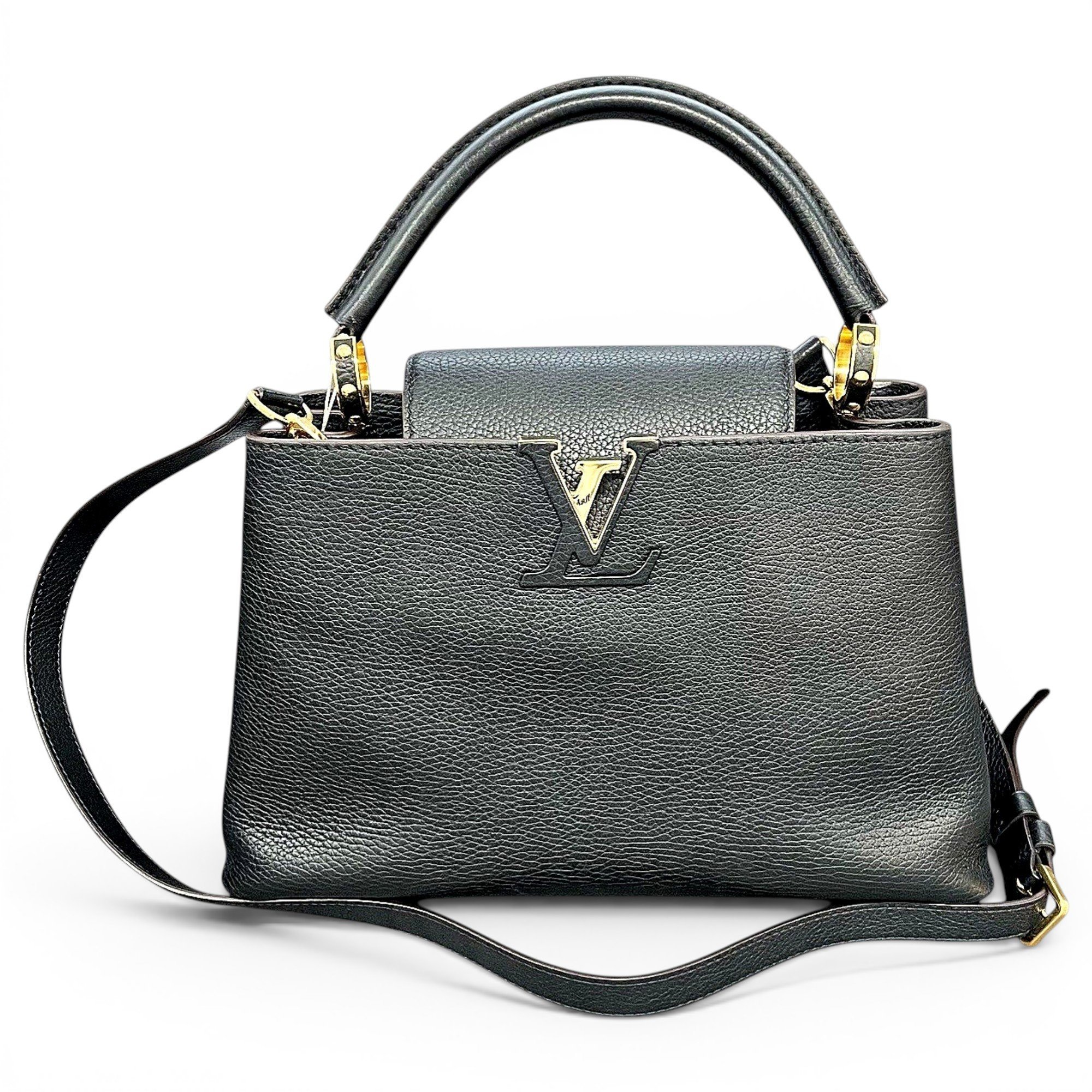 Capucines leather handbag