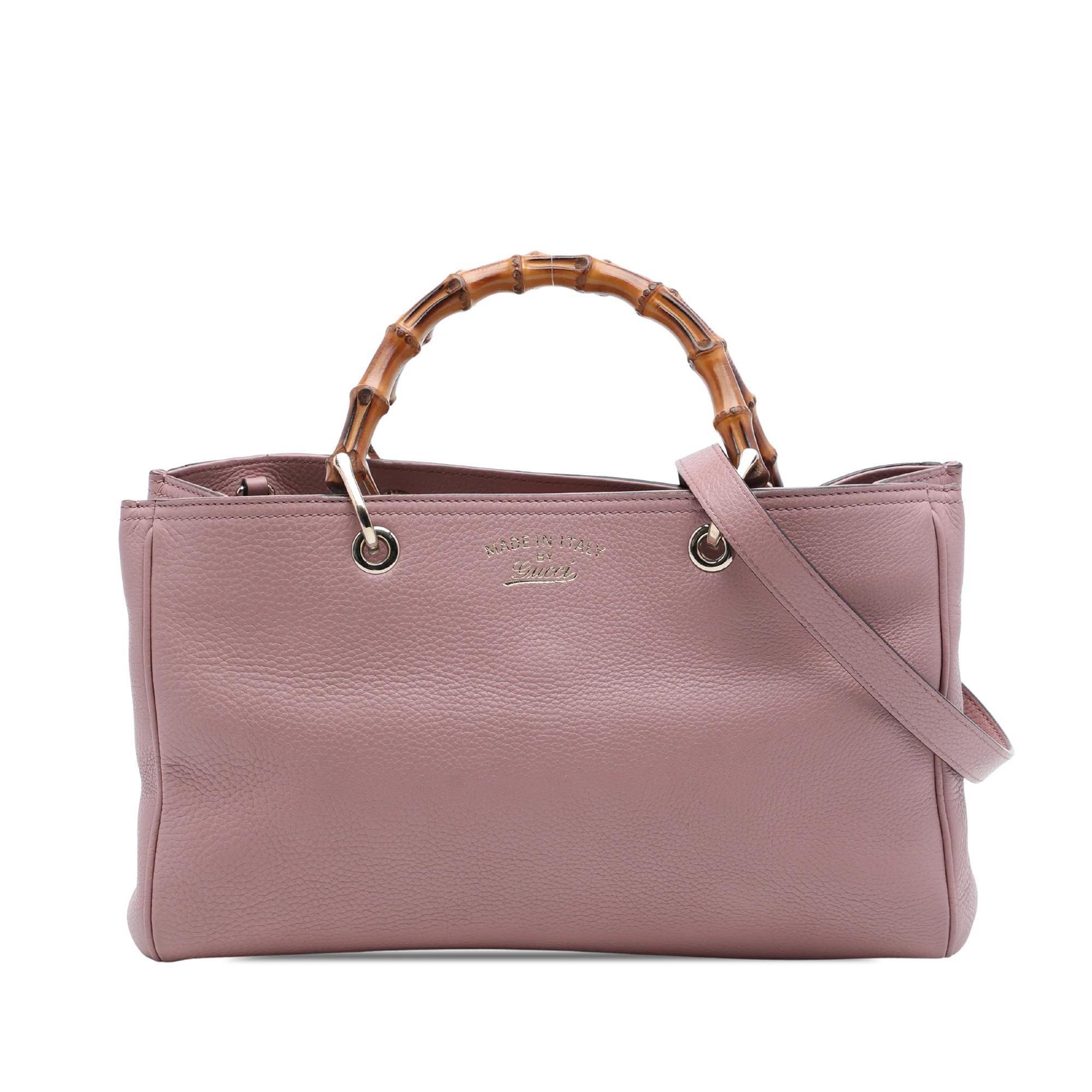 Bamboo Shopper pony-style calfskin handbag