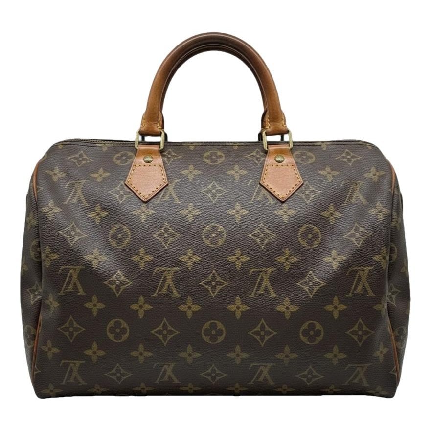Speedy leather handbag