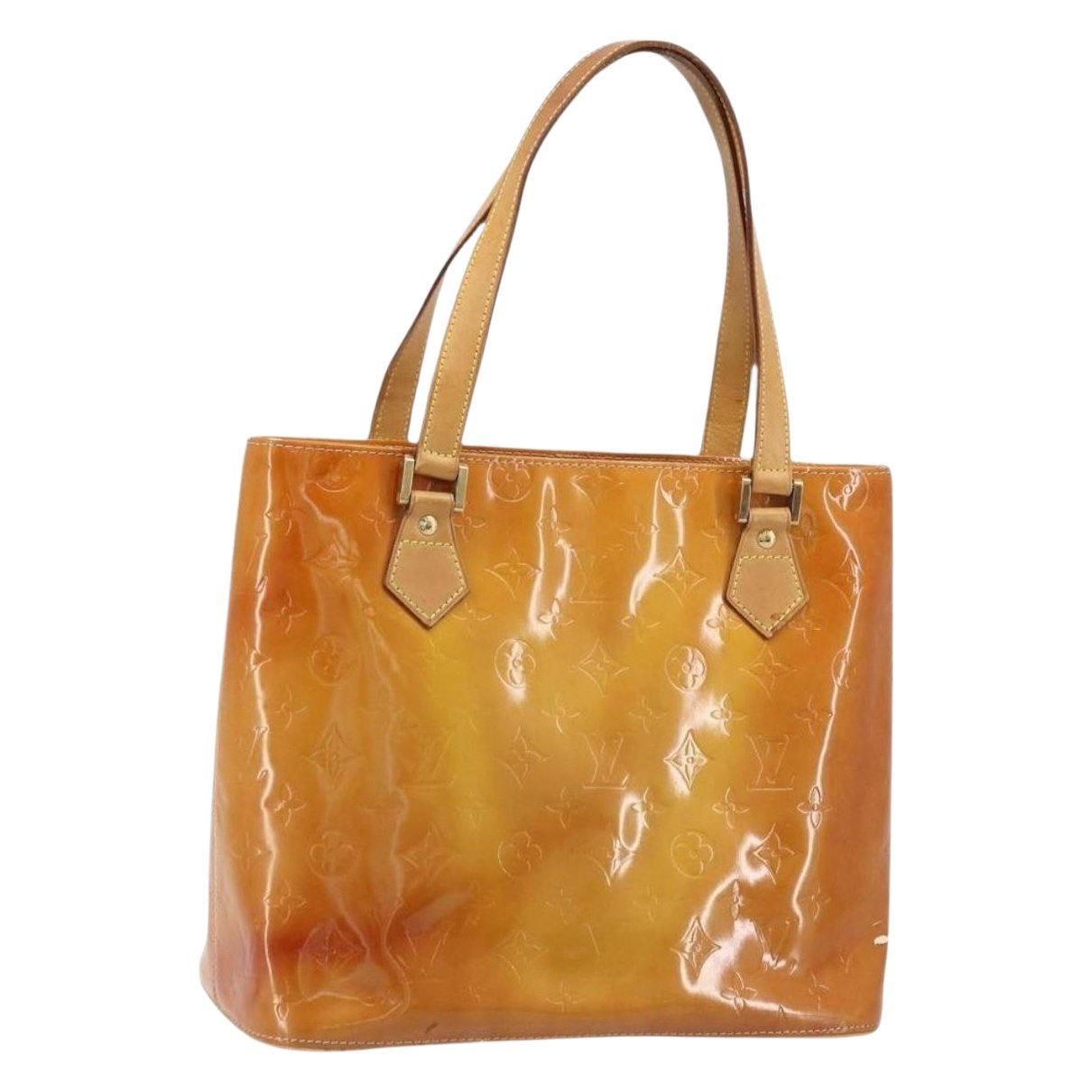 Houston patent leather handbag