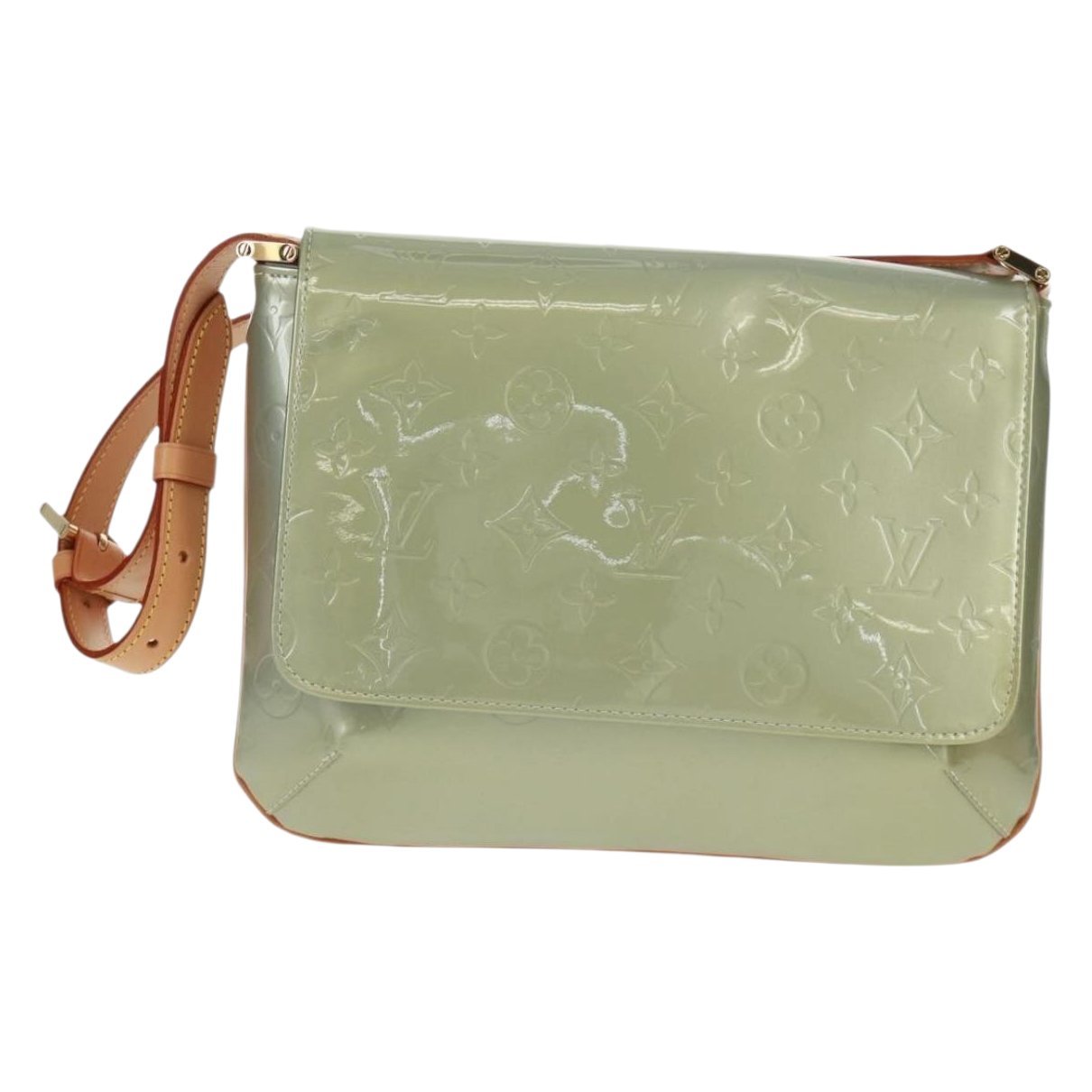 Thompson patent leather handbag