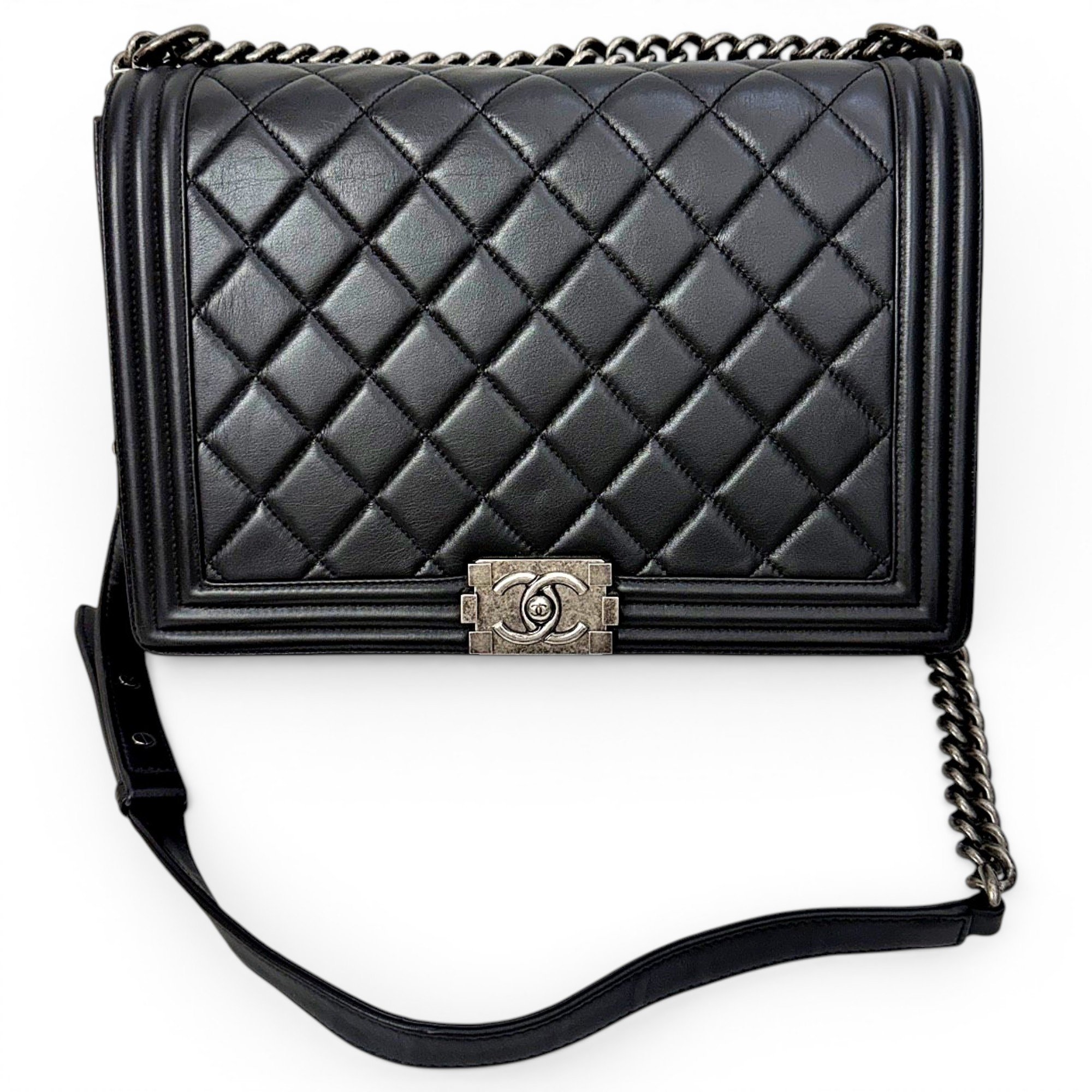 Boy leather handbag